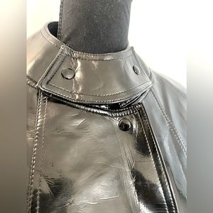 Vintage one of a kind black trench coat